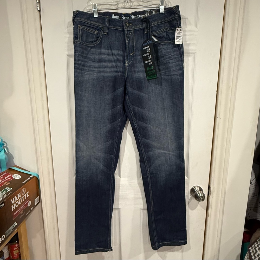 Point Zero NWT Men's Blue Denim Jeans